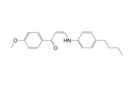 2-propen-1-one, 3-[(4-butylphenyl)amino]-1-(4-methoxyphenyl)-, (2Z)-