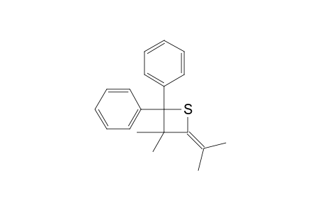 3,3-Dimethyl-2,2-diphenyl-4-isopropyliden-thietane