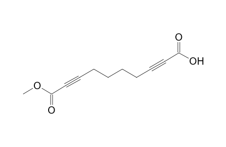 Deca-2,8-diynedioic acid monomethyl ester
