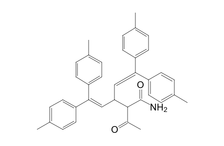 2-Acetyl-3-[2,2-bis(4-methylphenyl)ethenyl]-5,5-bis(4-methylphenyl)-4-pentenamide