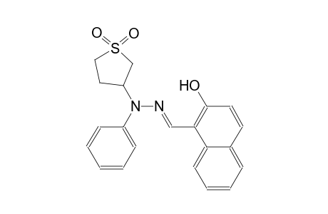 2-hydroxy-1-naphthaldehyde (1,1-dioxidotetrahydro-3-thienyl)(phenyl)hydrazone