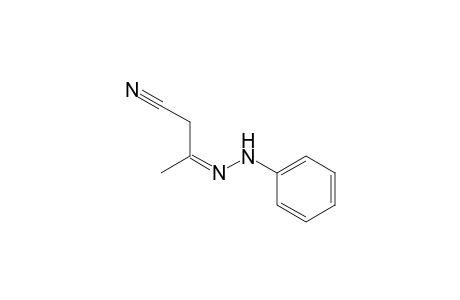 3-(2-Phenylhydrazono)butanenitrile