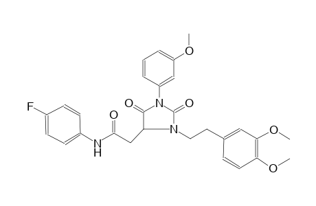 4-imidazolidineacetamide, 3-[2-(3,4-dimethoxyphenyl)ethyl]-N-(4-fluorophenyl)-1-(3-methoxyphenyl)-2,5-dioxo-
