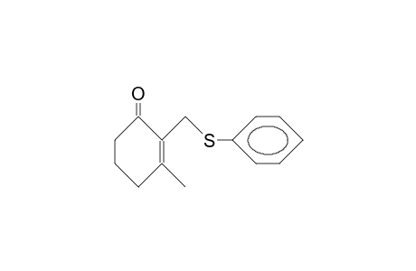 3-Methyl-2-(phenylthiomethyl)-cyclohex-2-en-1-one