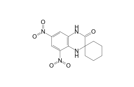 Spiro[cyclohexane-1,2'(3'H)-quinoxalin]-3'-one, 1',4'-dihydro-6',8'-dinitro-