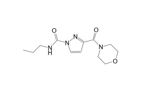 3-(4-morpholinylcarbonyl)-N-propyl-1H-pyrazole-1-carboxamide