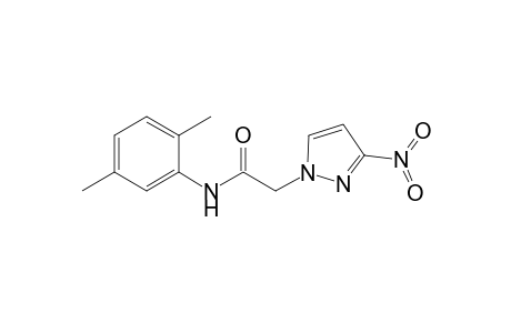1H-Pyrazole-1-acetamide, N-(2,5-dimethylphenyl)-3-nitro-