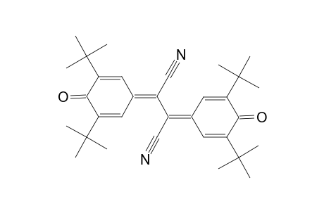 2,3-BIS-(3,5-DI-TERT.-BUTYL-4-OXOCYCLOHEXA-2,5-DIENYLIDENE)-SUCCINONITRILE
