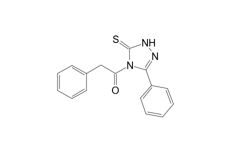 3-Phenyl-4-(phenylacetyl)-1H-1,2,4-triazole-5-thione