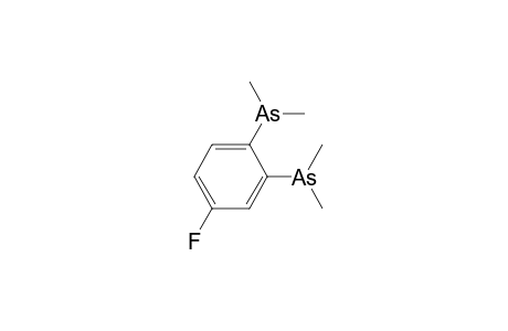 Arsine, (4-fluoro-1,2-phenylene)bis[dimethyl-