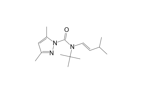 1H-Pyrazole-1-carboxamide, N-(1,1-dimethylethyl)-3,5-dimethyl-N-(3-methyl-1-butenyl)-