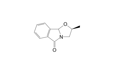 (2S,9bR / S)-2,3,5,9b-Tetrahydro-2-methyl-(1,3)oxazolo[2,3-a]isoindol-5-one