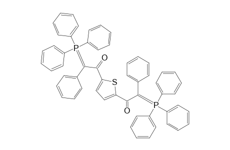 2,5-Bis[(phenyl)(triphenylphosphoranylidene)acetyl]thiophene