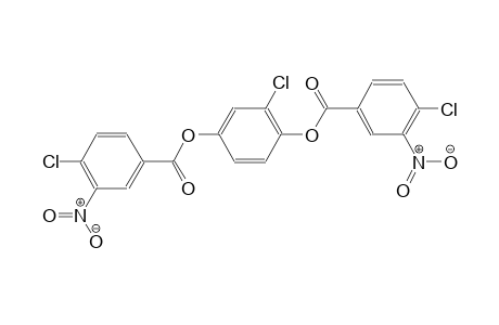 benzoic acid, 4-chloro-3-nitro-, 3-chloro-4-[(4-chloro-3-nitrobenzoyl)oxy]phenyl ester