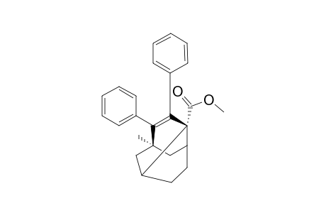 7-Methoxycarbonyl-1-methyl-8,9-diphenyltricyclo[4.3.1.0(3,7)]dec-8-ene