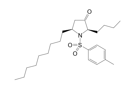 cis-2-Butyl-5-nonyl-1-tosylpyrrolidin-3-one