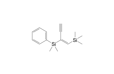 (E)-2-Dimethylphenylsilyl-1-(trimethylsilyl)-1-buten-3-yne