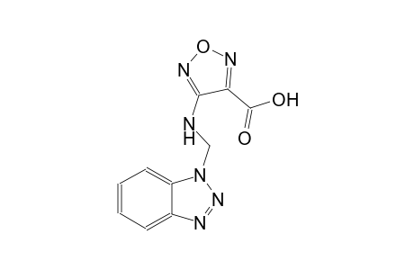 4-[(1H-1,2,3-benzotriazol-1-ylmethyl)amino]-1,2,5-oxadiazole-3-carboxylic acid
