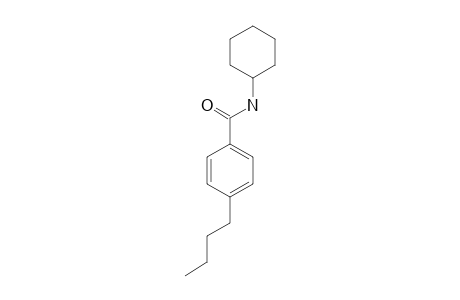 N-CYCLOHEXYL-4-N-BUTYLBENZAMIDE