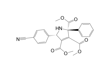 (2S,5S)-2-(4-cyanophenyl)-5-phenyl-1,2-dihydropyrrole-3,4,5-tricarboxylic acid trimethyl ester