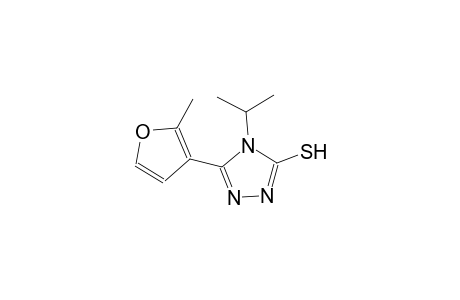 4-isopropyl-5-(2-methyl-3-furyl)-4H-1,2,4-triazole-3-thiol