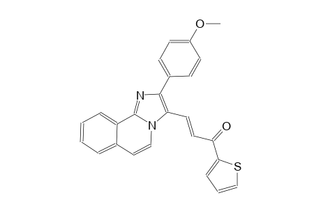 (2E)-3-[2-(4-methoxyphenyl)imidazo[2,1-a]isoquinolin-3-yl]-1-(2-thienyl)-2-propen-1-one