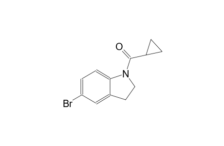 1H-indole, 5-bromo-1-(cyclopropylcarbonyl)-2,3-dihydro-