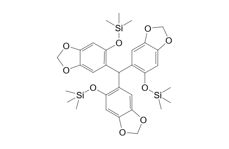 Tris[(Trimethylsilyl)oxy]-4,5-[(methylenedioxy)phenyl]-methane