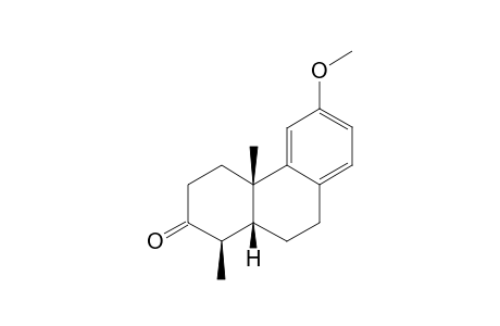 12-Methoxy-18-nor-5.beta.-podocarpa-8,11,13-trien-3-one