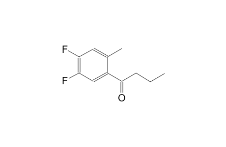 1-(4,5-difluoro-2-methylphenyl)-1-butanone
