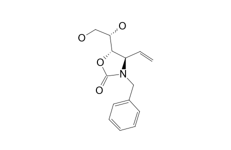 (4R,5S)-3-(benzyl)-5-[(1S)-1,2-dihydroxyethyl]-4-vinyl-oxazolidin-2-one