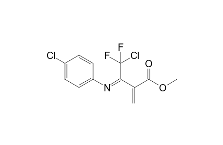N-(4-Chlorophenyl)-2-(chlorodifluoromethyl)-3-methoxycarbonyl-1-azabutadiene