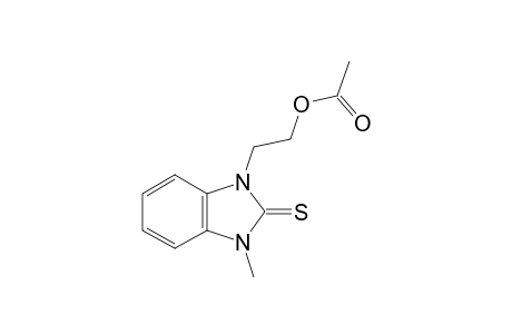 2-(3-Methyl-2-thioxo-2,3-dihydro-1H-benzo[d]imidazol-1-yl)ethyl acetate