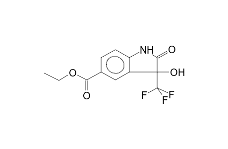 3-HYDROXY-5-ETHOXYCARBONYL-2-OXO-3-TRIFLUOROMETHYLINDOLINE