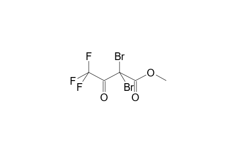 2,2-DIBROMO-4,4,4-TRIFLUORO-3-OXOBUTANOIC ACID, METHYL ESTER