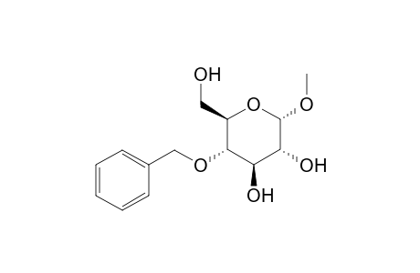 (2S,3R,4R,5S,6R)-5-benzoxy-2-methoxy-6-methylol-tetrahydropyran-3,4-diol