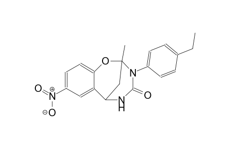 10-(4-ethylphenyl)-9-methyl-4-nitro-8-oxa-10,12-diazatricyclo[7.3.1.0²,⁷]trideca-2,4,6-trien-11-one