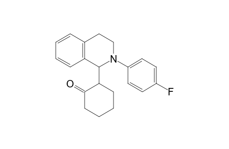 2-(2-(4-fluorophenyl)-1,2,3,4-tetrahydroisoquinolin-1-yl)cyclohexanone