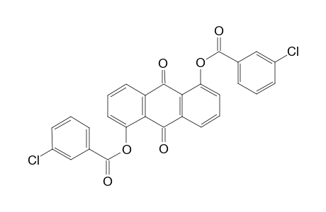 1,5-bis[(3'-Chlorobenzoyl)oxy]-9,10-anthraquinone