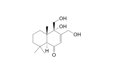 9.alpha.,11,12-Trihydroxydrim-7-en-6-one