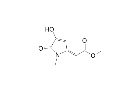 3-Hydroxy-5-[E-(methoxycarbonyl-methylidene)]-N-methyl-pyrrol-2-one
