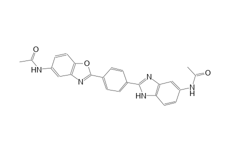 N-(2-{4-[5-(acetylamino)-1H-benzimidazol-2-yl]phenyl}-1,3-benzoxazol-5-yl)acetamide