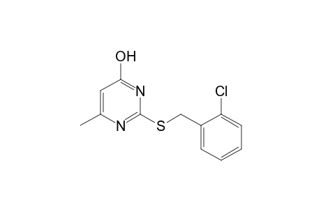 2-[(2-Chlorobenzyl)sulfanyl]-6-methyl-4-pyrimidinol