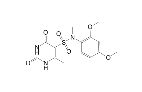 N-(2,4-dimethoxyphenyl)-N,6-dimethyl-2,4-dioxo-1,2,3,4-tetrahydro-5-pyrimidinesulfonamide
