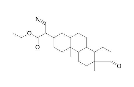 ethyl cyano(17-oxoandrostan-3-yl)acetate