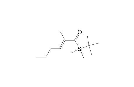 1-(tert-butyldimethylsilyl)-2-methyl-2-hexen-1-one