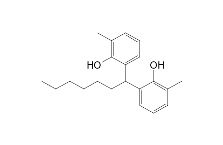 1,1-Bis(3-methyl-2-hydroxyphenyl)heptane