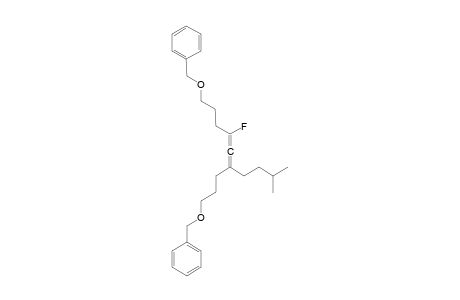1-BENZYLOXY-6-(BENZYLOXYPROPYL)-4-FLUORO-9-METHYL-DECA-4,5-DIENE