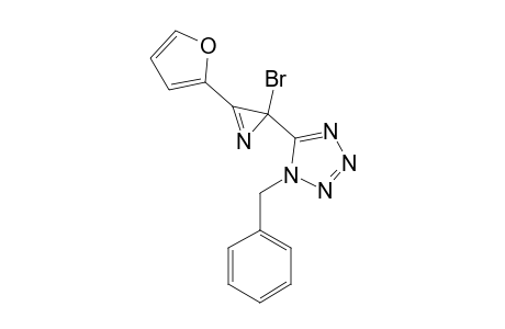 2-(1-BENZYL-1H-TETRAZOL-5-YL)-2-BROMO-3-(FURAN-2-YL)-2H-AZIRINE