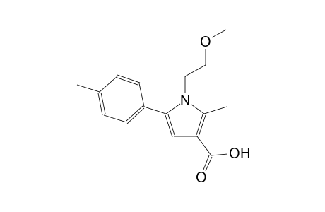 1-(2-methoxyethyl)-2-methyl-5-(4-methylphenyl)-1H-pyrrole-3-carboxylicacid